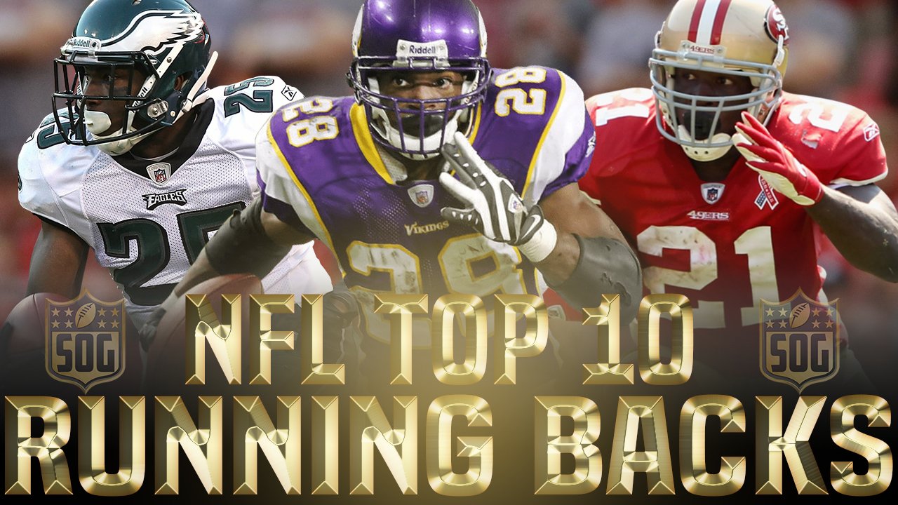 Top 10 Best Running Backs in the NFL Since 2000 SOG Sports