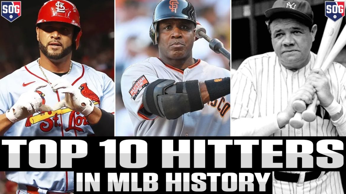 MLB Top 10 Best Hitters Ever in MLB History